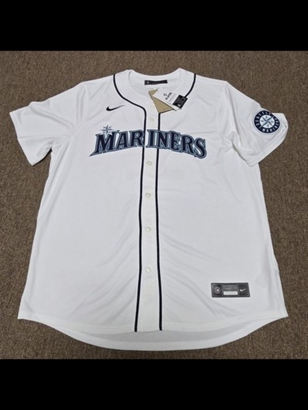 Nike Seattle Mariners #29 "Big Dumper" Button Jersey